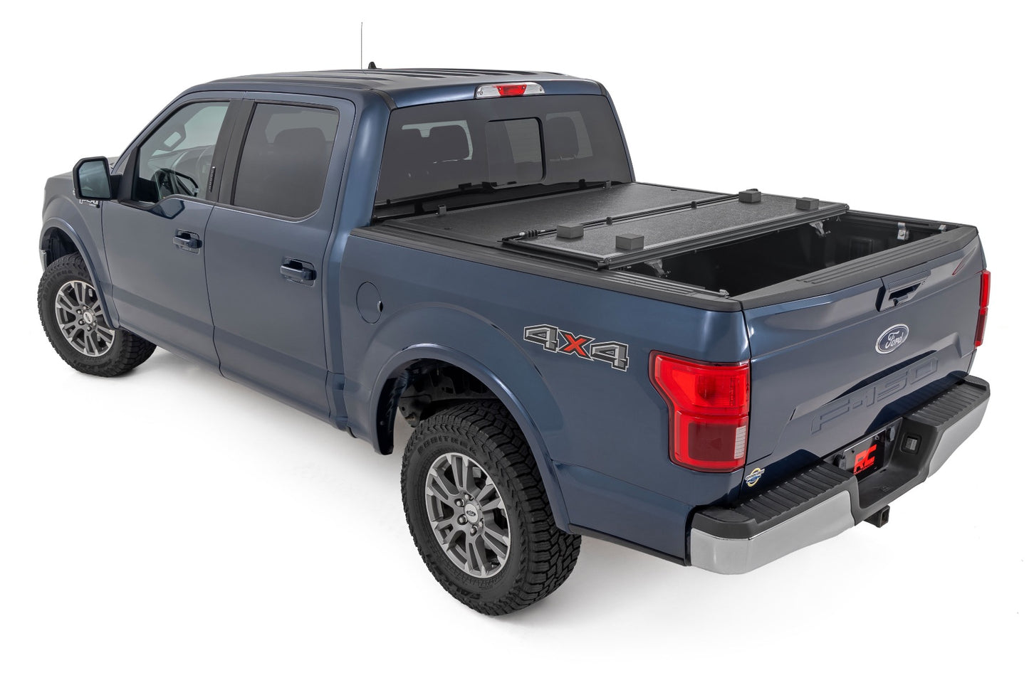 Rough Country - Hard Low Profile Bed Cover - 5'7 In. Bed - Ford F-150 (15-20)/Raptor (17-20)