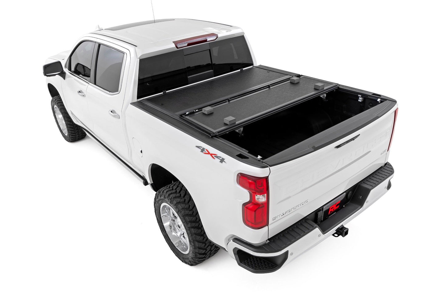Rough Country - Hard Low Profile Bed Cover - 6'7 In. Bed - Chevy/GMC Sierra/Silverado 1500 (19-25)