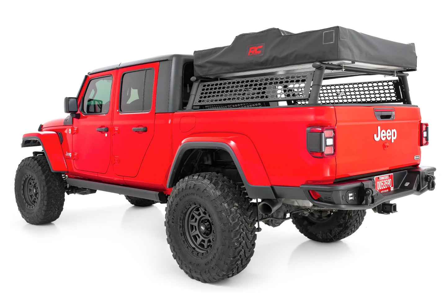 Rough Country - Bed Rack - Half Rack - Aluminum - Jeep Gladiator JT 4WD (2020-2025)