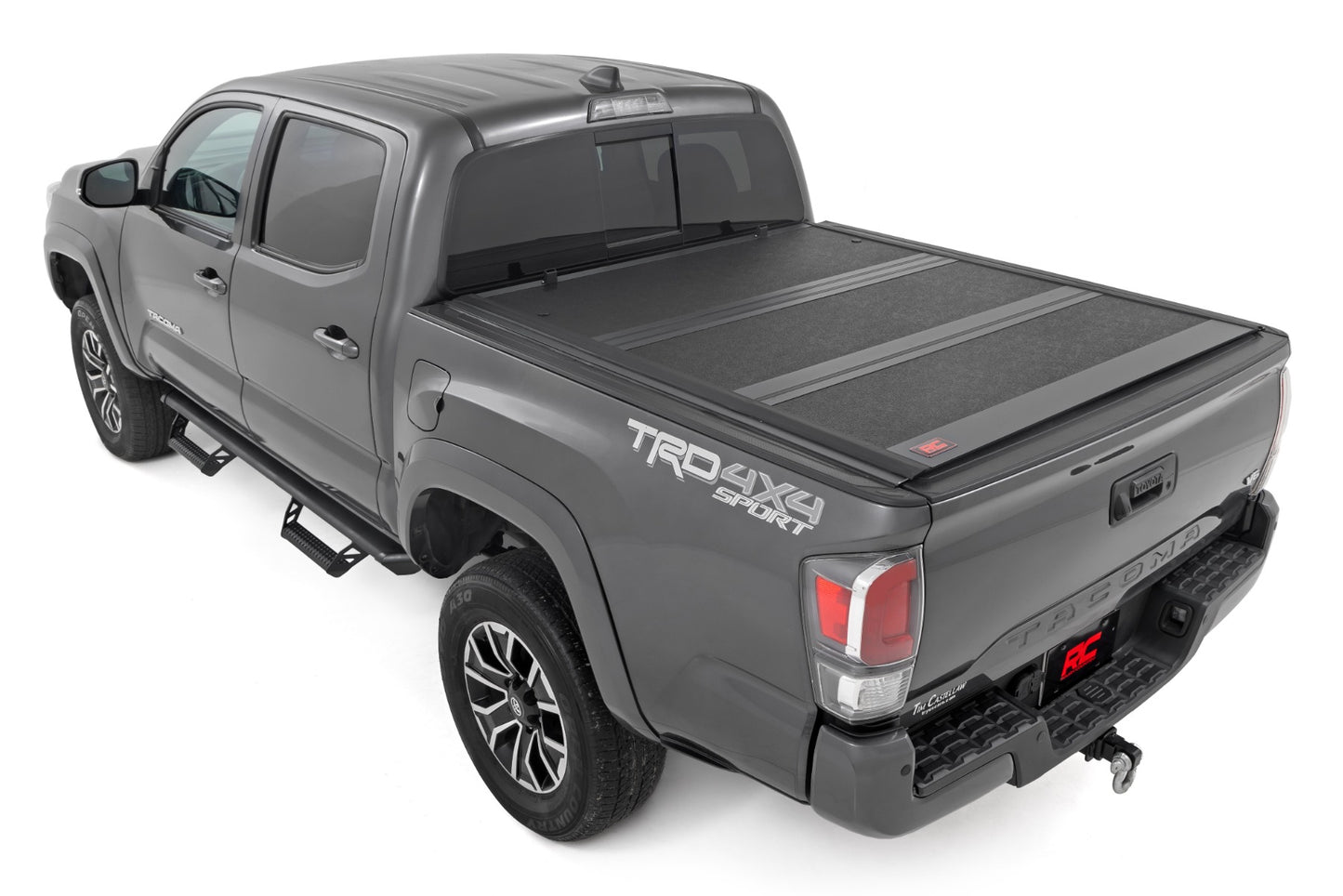 Rough Country - Hard Low Profile Bed Cover - 5' Bed - Toyota Tacoma 2WD/4WD (2016-2023)