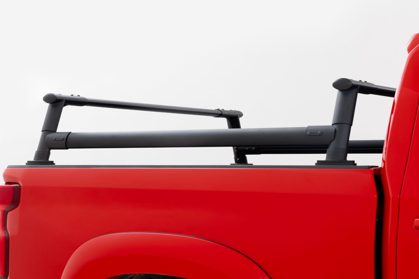 Rough Country - Bed Rack - Half Rack - Aluminum - Chevy Silverado 1500 2WD/4WD (2019-2025 & Classic)
