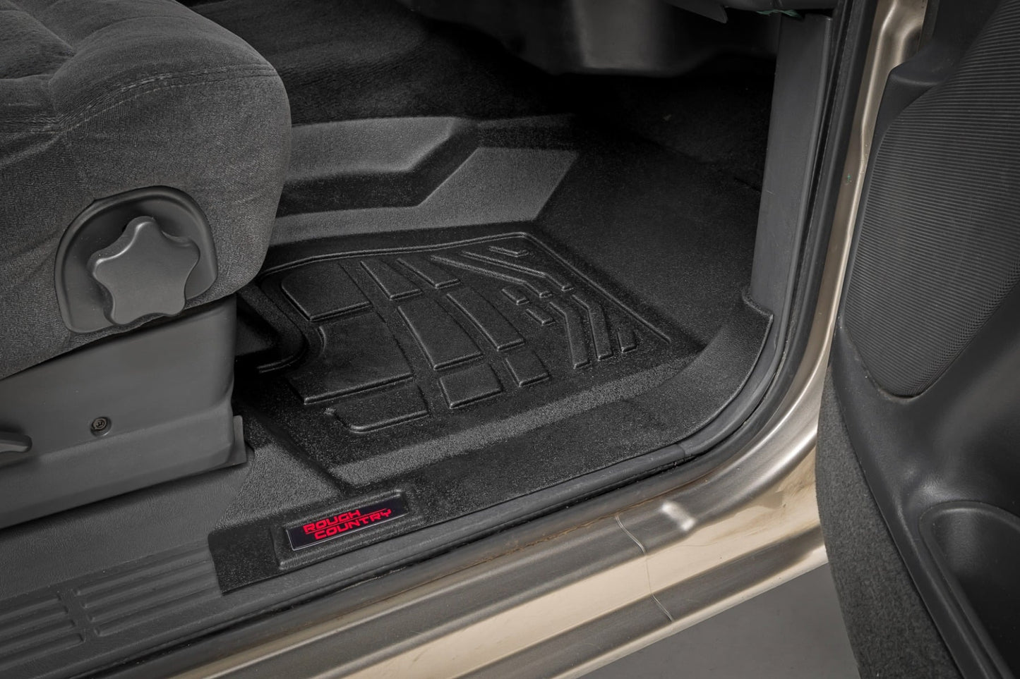 Rough Country - Sure-Fit Floor Mats - FR & RR - Chevy/GMC 1500 (99-06 & Classic)