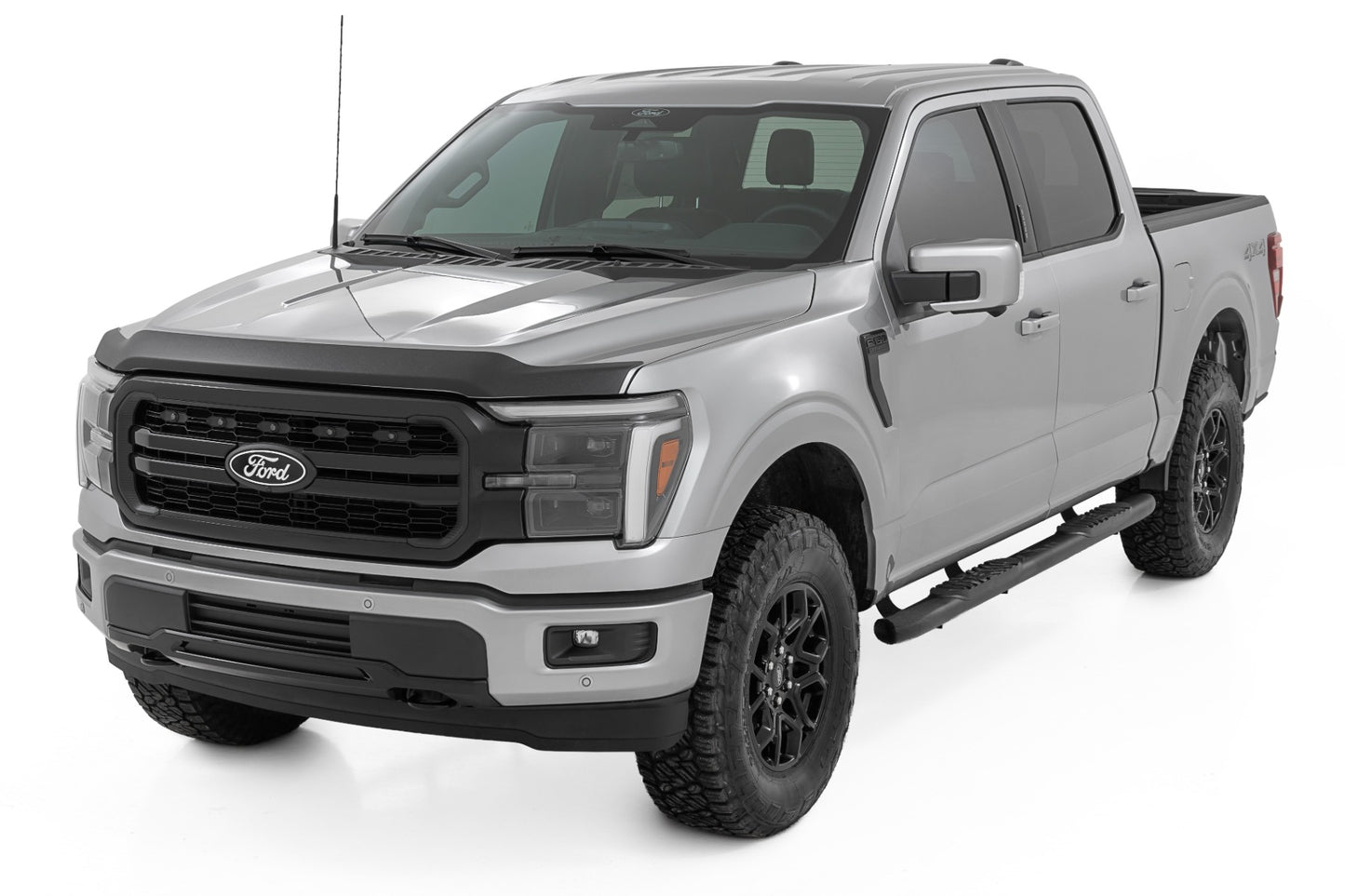 Rough Country - Hood Protector - Gloss Black - Ford F-150 2WD/4WD (2021-2025) - HP30010-RCGB