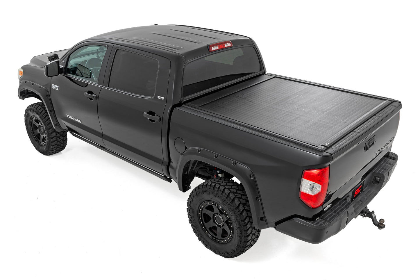 Rough Country - Powered Retractable Bed Cover - 5'7 In. Bed - Toyota Tundra (07-21)