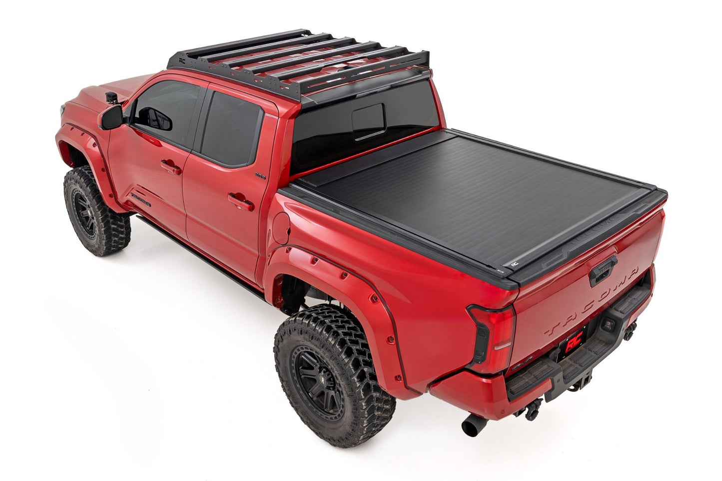 Rough Country - Powered Retractable Bed Cover - 5' Bed - Toyota Tacoma 2WD/4WD (2024-2025) - 51515551