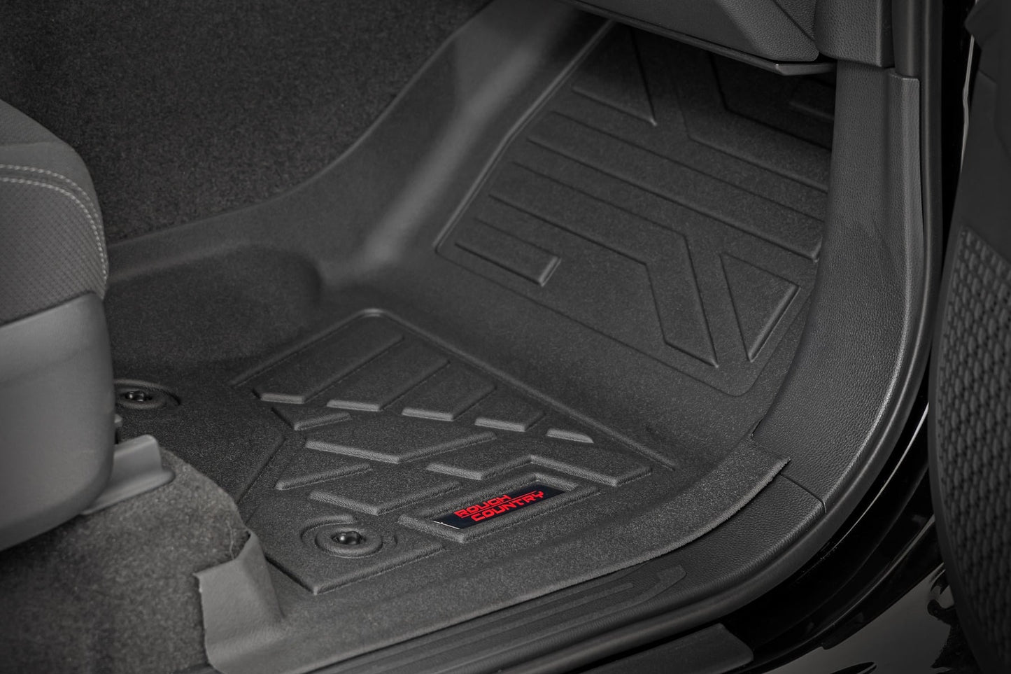Rough Country - Sure-Fit Floor Mats - Front & Rear & Cargo Mat - Toyota 4Runner (2025)
