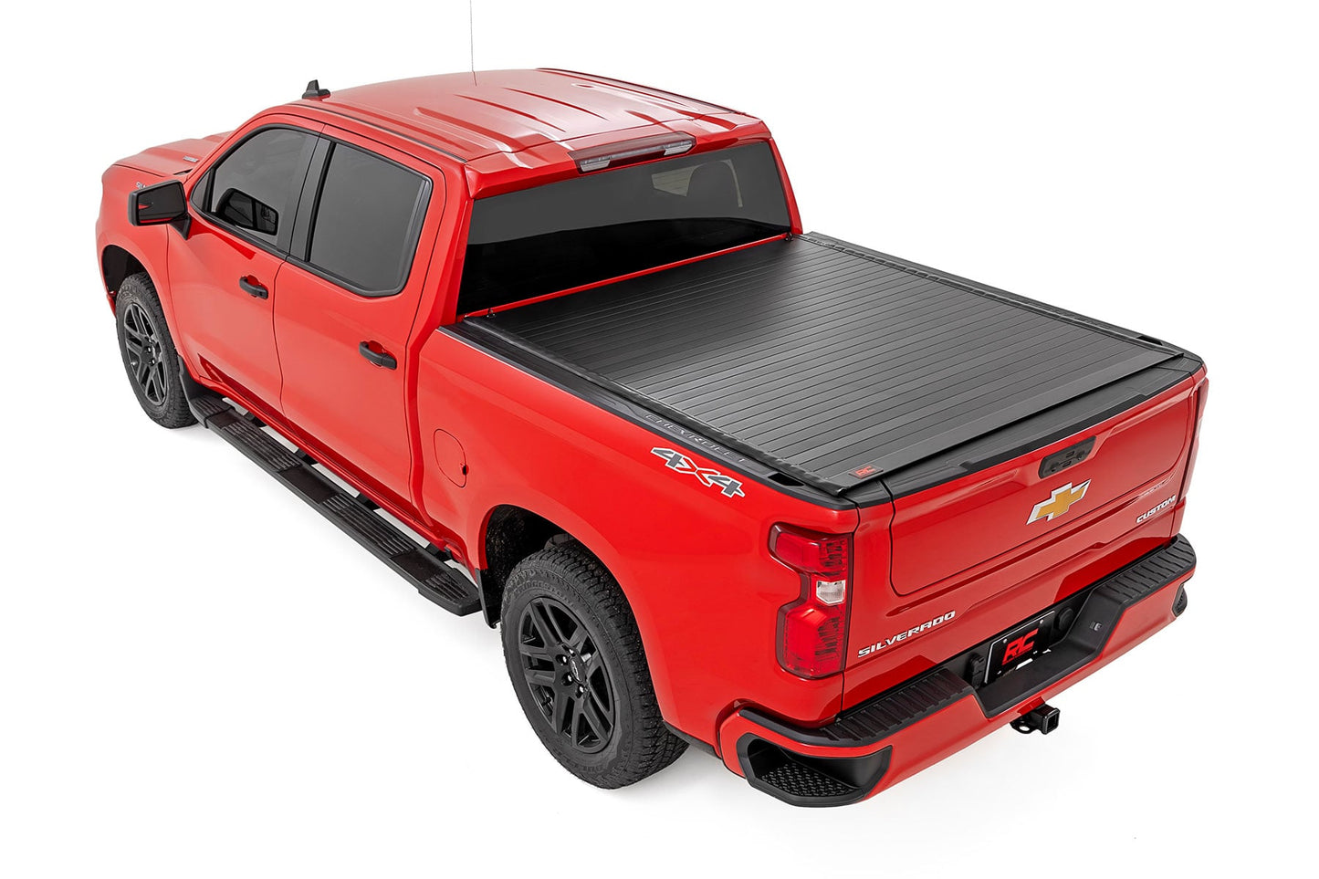 Rough Country - Hard Roll Up Bed Cover - 5'10 In. Bed - Chevy/GMC Sierra/Silverado 1500 (19-25)