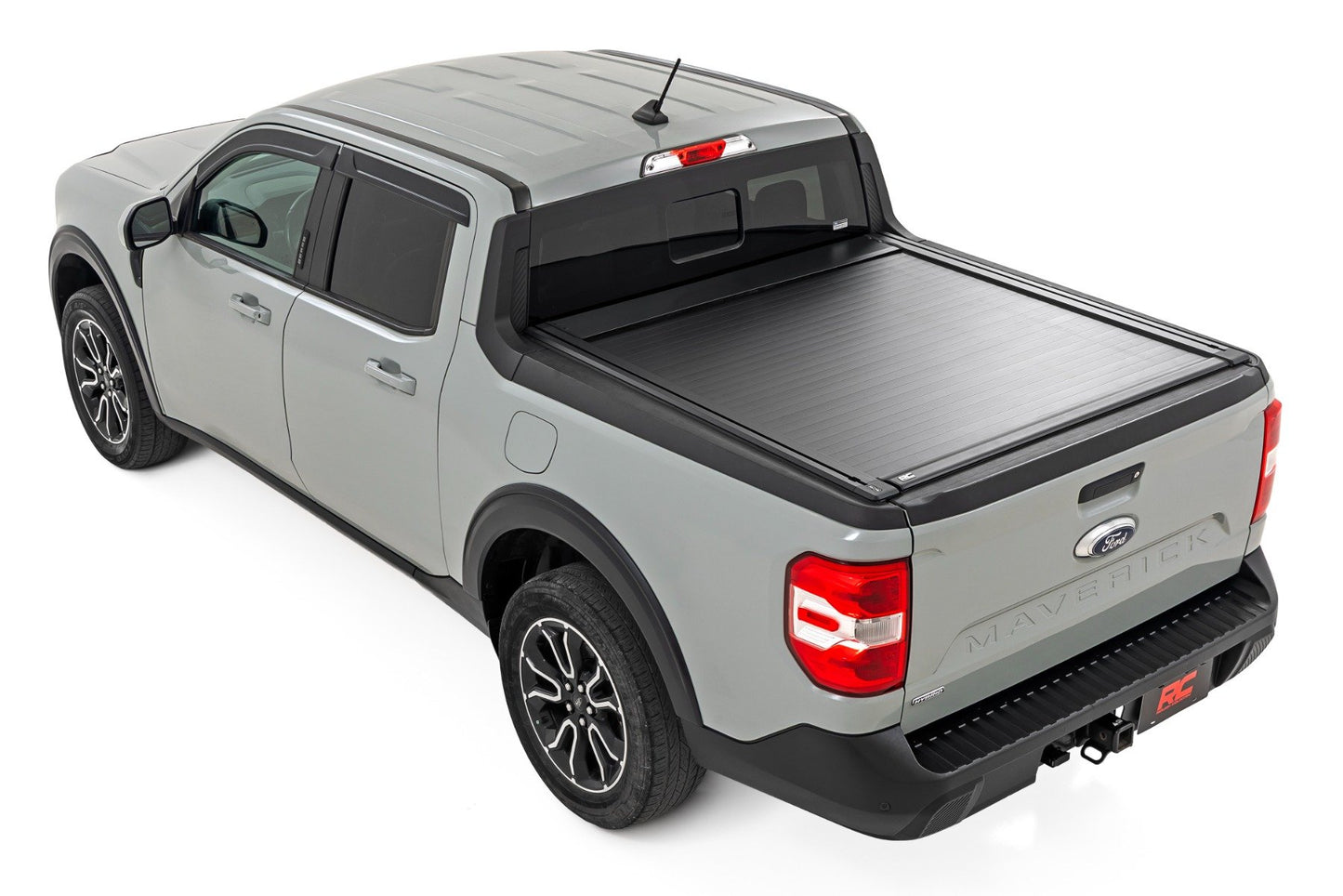 Rough Country - Powered Retractable Bed Cover - 4'6 In. Bed - Ford Maverick 2WD/4WD (2022-2026) - 51504600