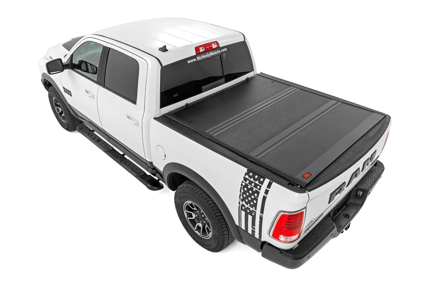 Rough Country - Hard Low Profile Bed Cover - 6'4 In. Bed - Ram 1500/2500/3500 2WD/4WD (10-25 & Classic)
