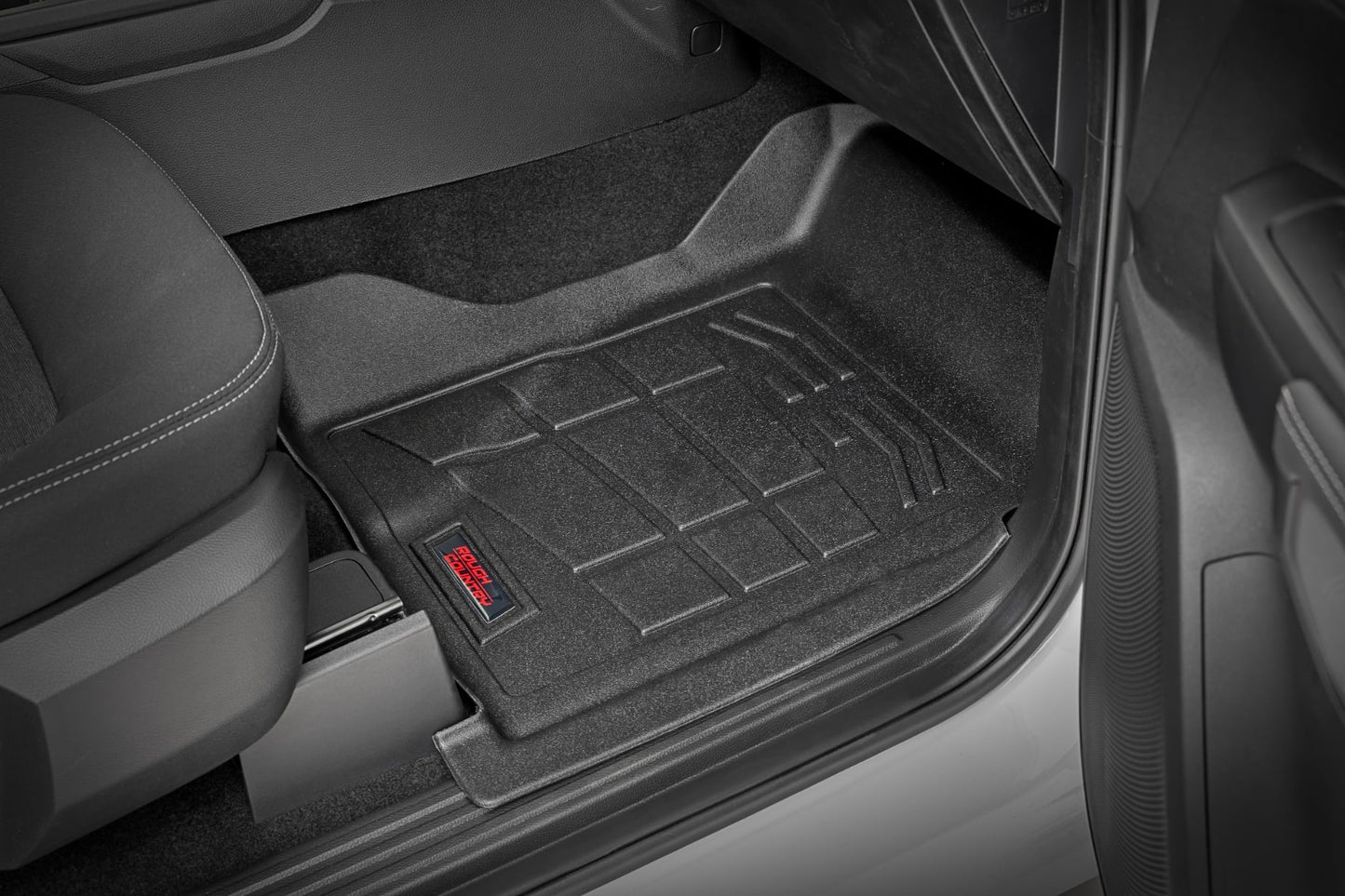 Rough Country - Sure-Fit Floor Mats - Front & Rear - Crew - Ford Ranger 2WD/4WD (2024-2025)