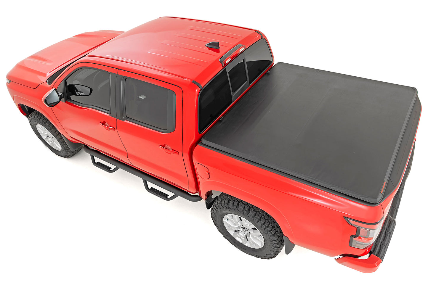 Rough Country - Soft Tri-Fold Bed Cover - 5' Bed - Nissan Frontier 2WD/4WD (2022-2025)