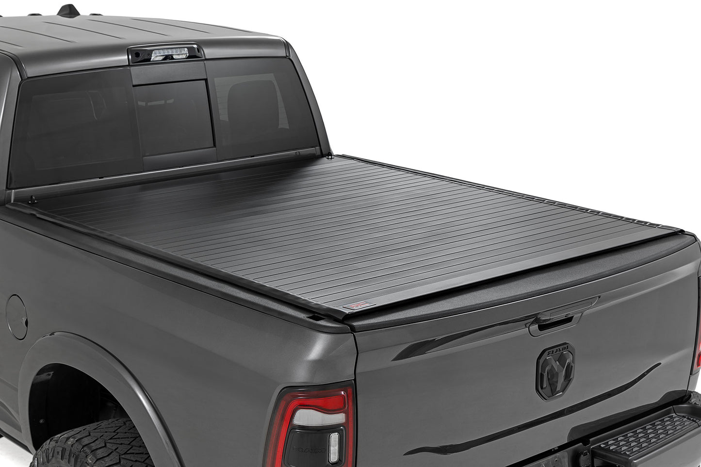 Rough Country - Hard Roll Up Bed Cover - 6'4 In. Bed - Ram 1500 (10-18)/2500 (10-25)