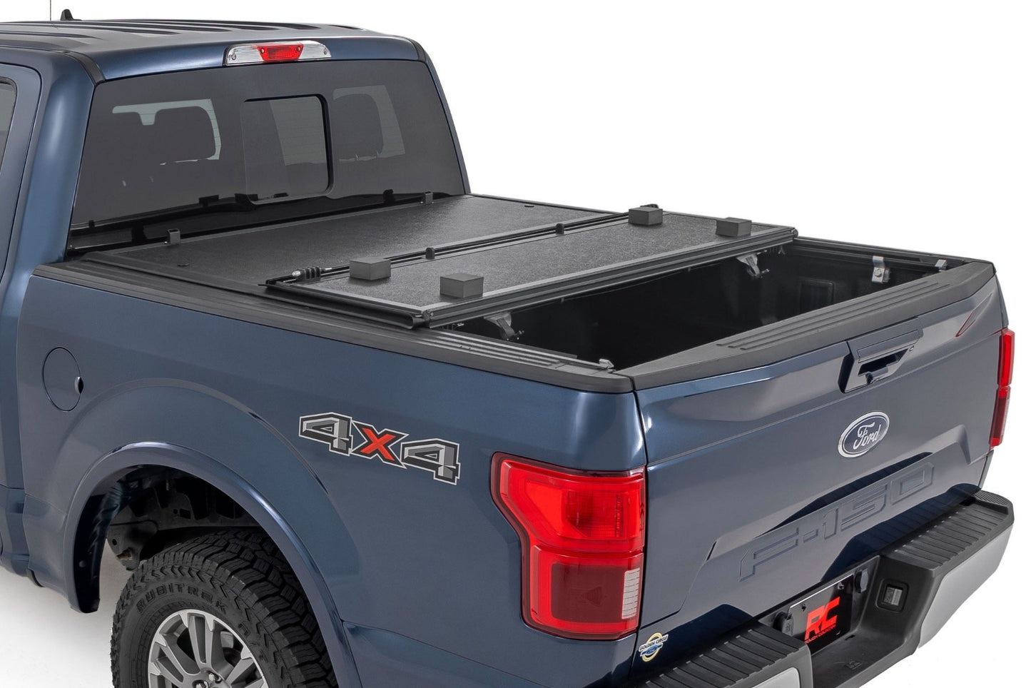 Rough Country - Hard Low Profile Bed Cover - 5'7 In. Bed - Ford F-150 (15-20)/Raptor (17-20)