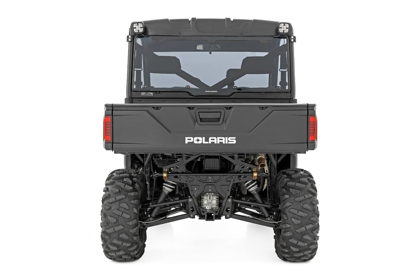 Rough Country - Tinted Rear Panel - Scratch Resistant - Polaris Ranger XP 1000  - 98432032
