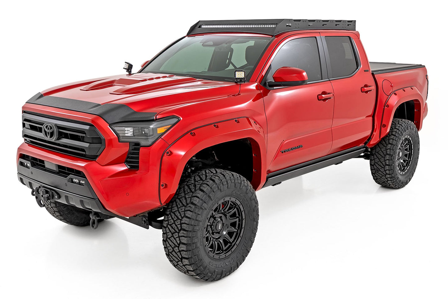 Rough Country - Hood Protector - Gloss Black - Toyota Tacoma 2WD/4WD (2024-2026)