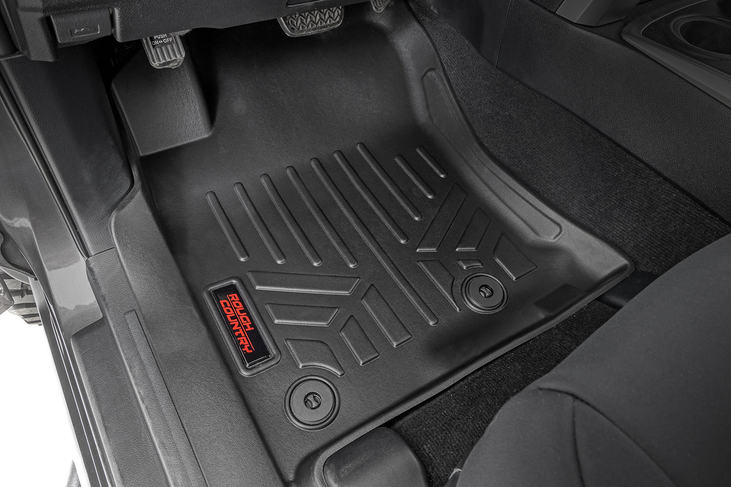 Rough Country - Floor Mats - Front And Rear - Toyota 4Runner 2WD/4WD (2013-2024)