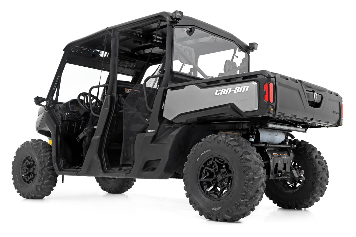 Rough Country - Rear Cab Panel - Scratch Resistant - Can-Am Defender HD 8/HD 9/HD 10