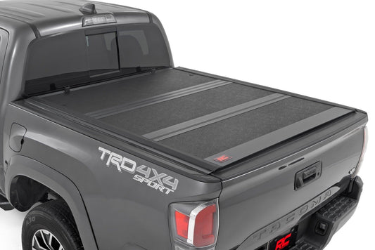 Rough Country - Hard Low Profile Bed Cover - 6' Bed - Toyota Tacoma 2WD/4WD (2016-2023)