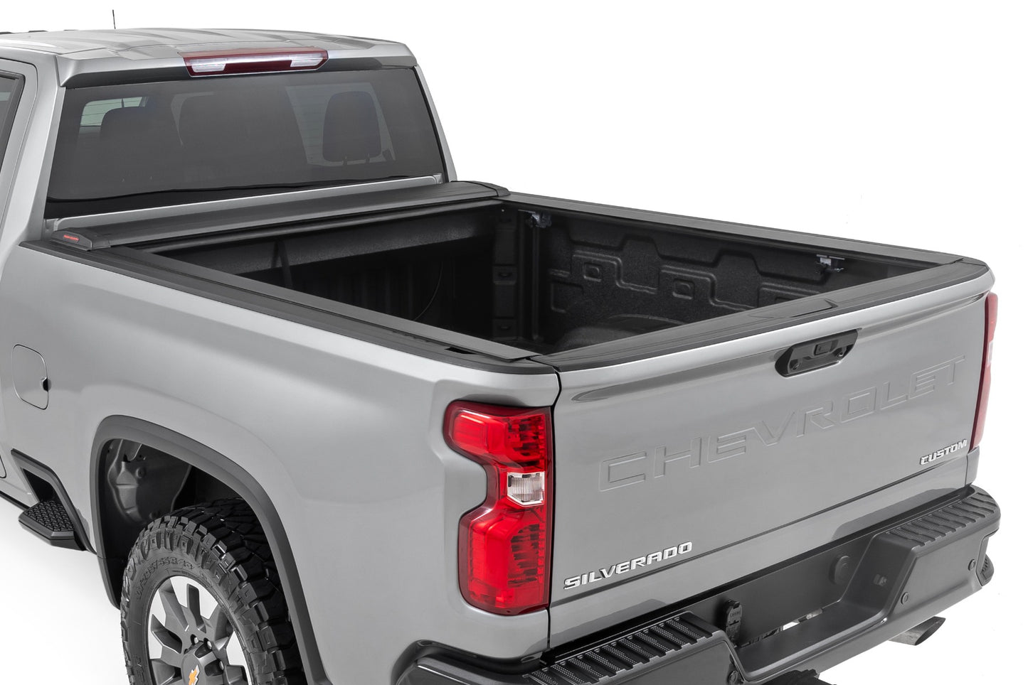 Rough Country - Retractable Bed Cover - 6'9 In. Bed - Chevy/GMC 2500HD/3500HD (20-25)