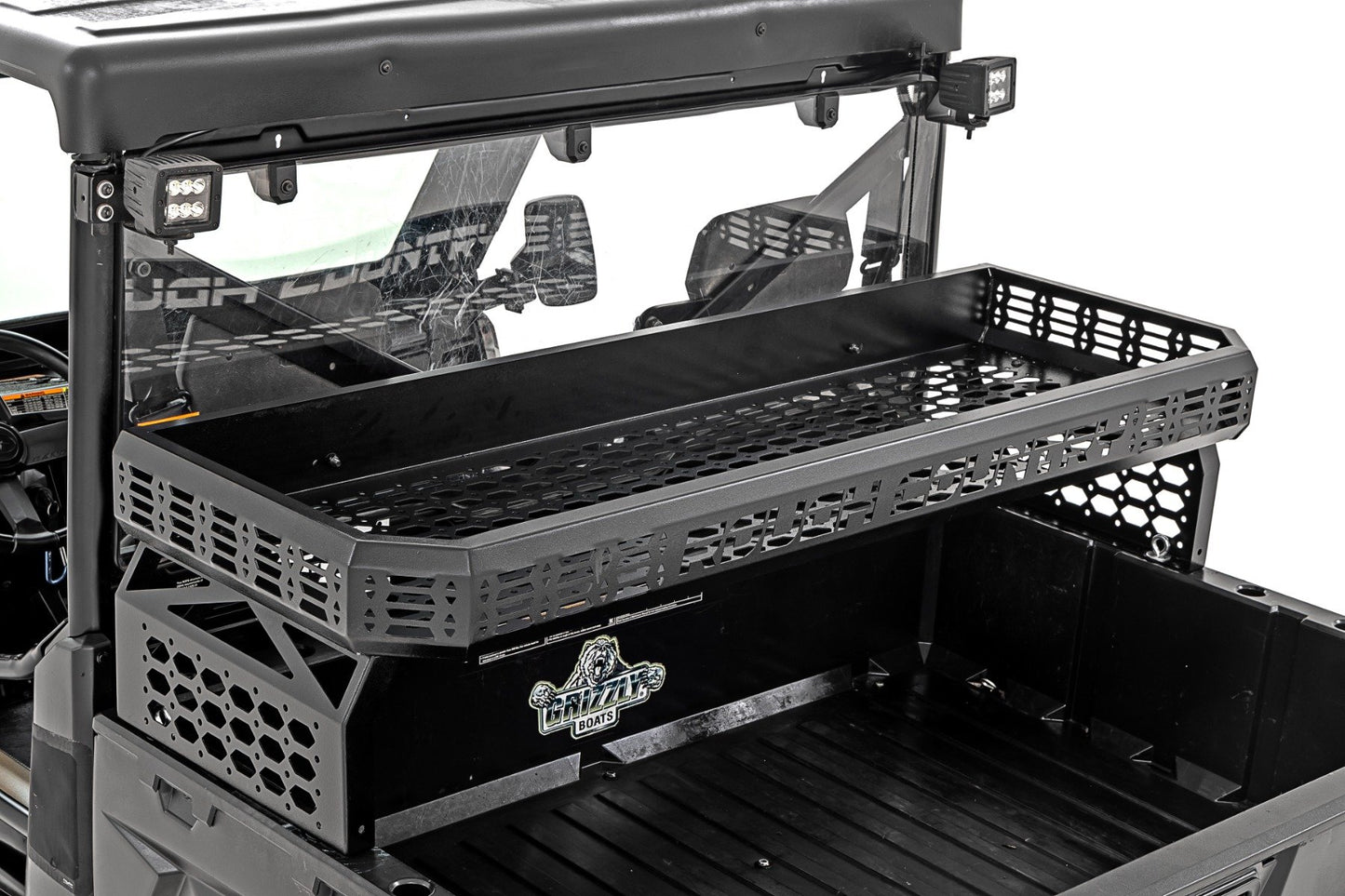 Rough Country - Over Bed Cargo Rack - Polaris Ranger XP Kinetic