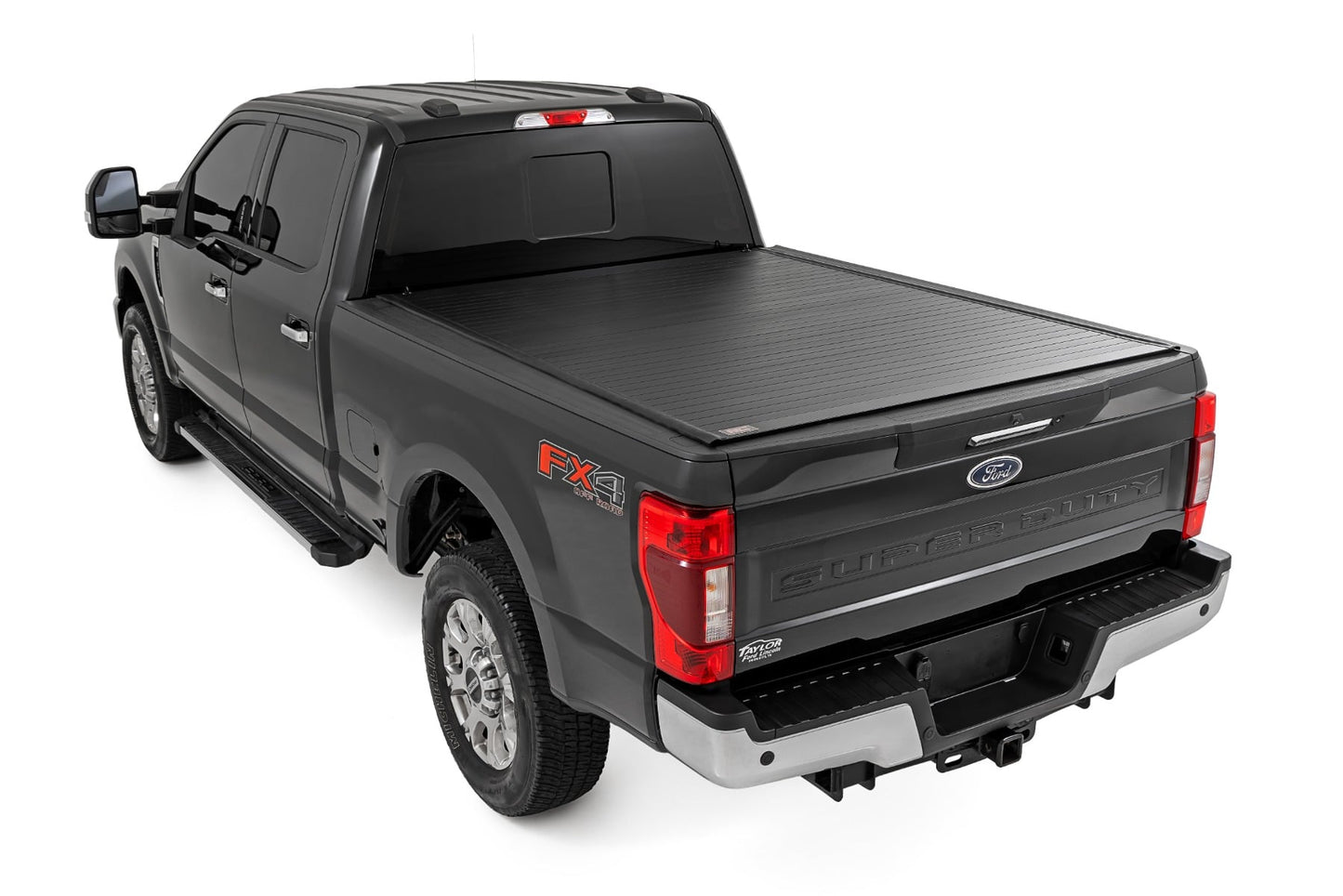 Rough Country - Hard Roll Up Cover - 6'10 In. Bed - Ford F-250/F-350 Super Duty 2WD/4WD (17-25)