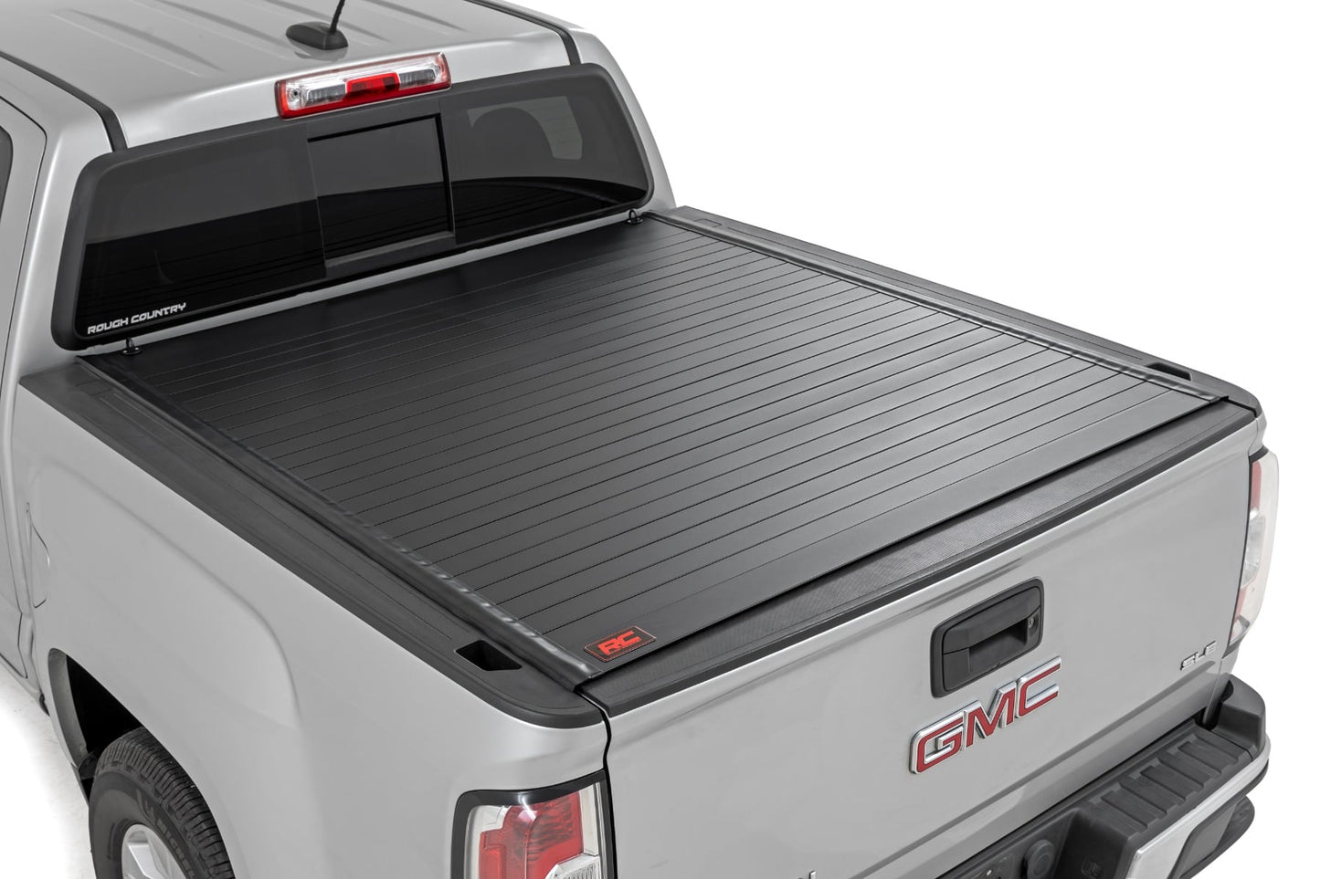 Rough Country - Hard Roll Up Bed Cover - 5' Bed - Chevy/GMC Canyon/Colorado 2WD/4WD (15-22)