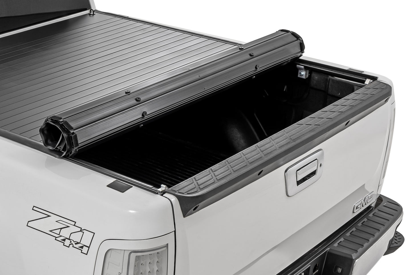 Rough Country - Hard Roll Up Bed Cover - 6'7" Bed - Chevy/GMC Sierra/Silverado 1500 (07-13) - 50123560