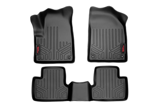 Rough Country - Floor Mats - FR & RR - Jeep Cherokee KL 2WD/4WD (2014-2023)