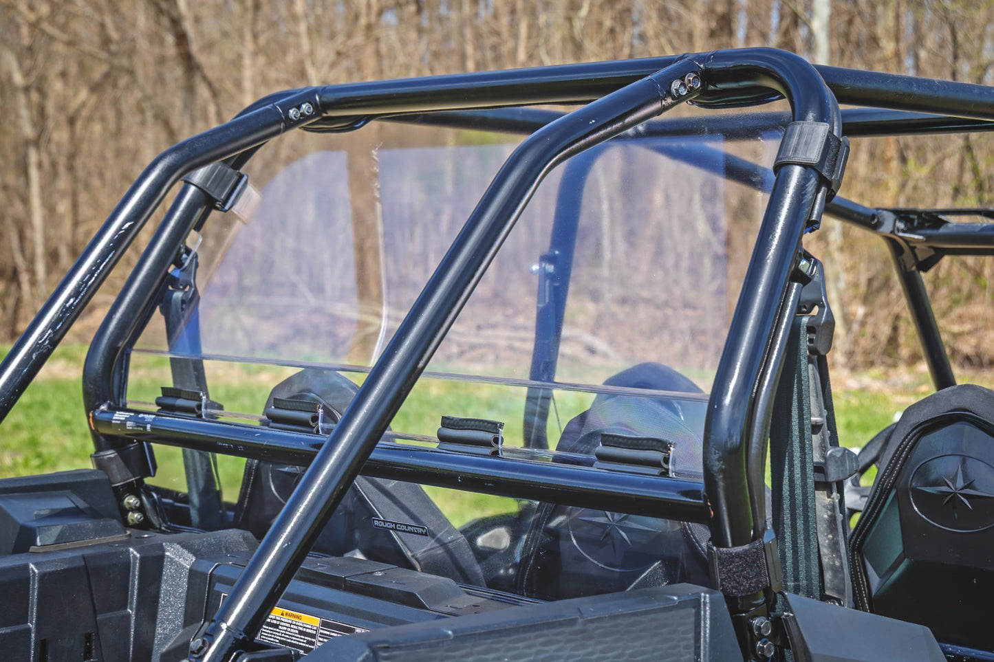 Rough Country - Rear Cab Panel - Scratch Resistant - Polaris RZR XP 1000 - 98142312