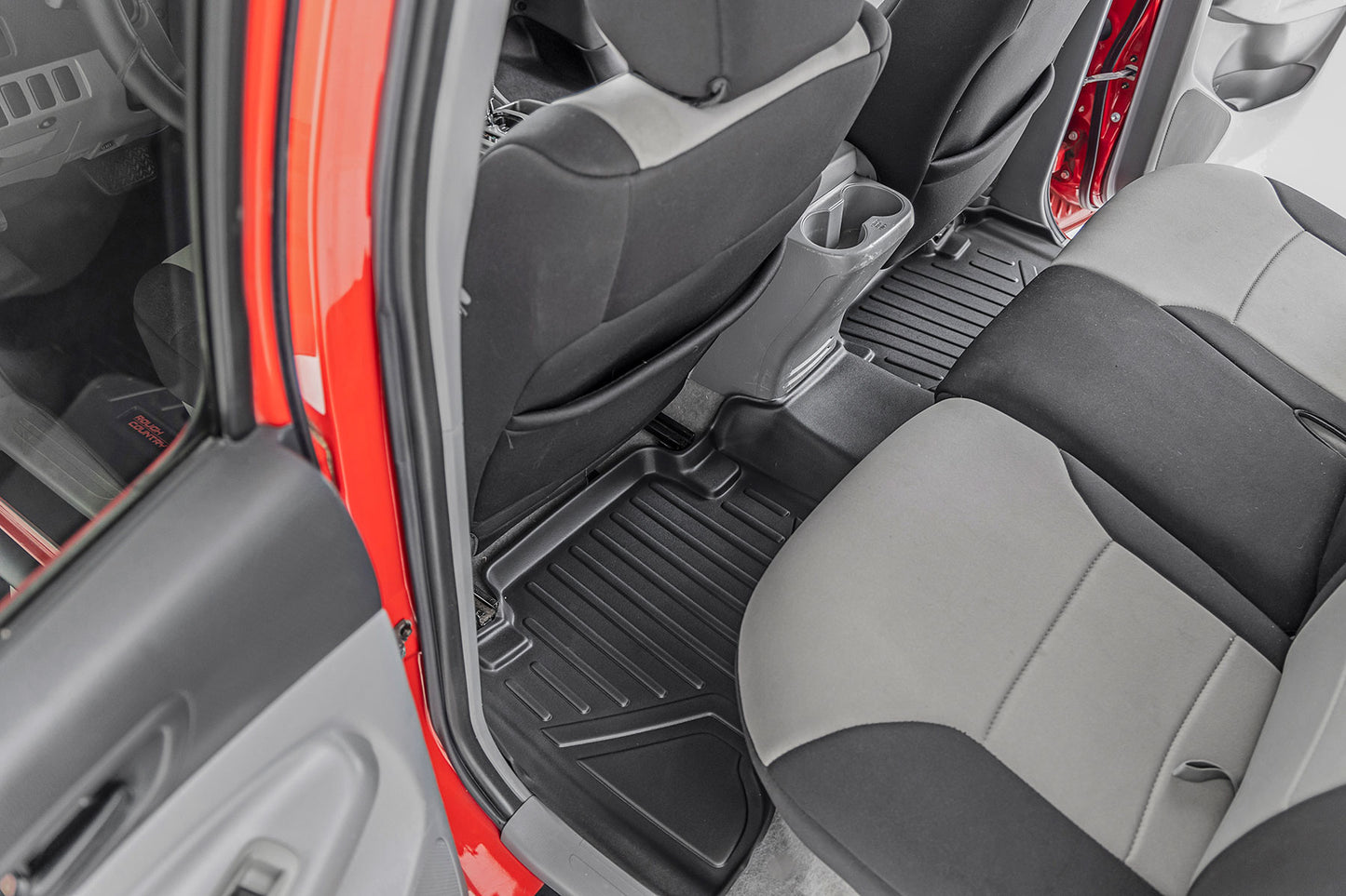 Rough Country - Floor Mats - Front And Rear - Double Cab - Toyota Tacoma 2WD/4WD (2005-2011)