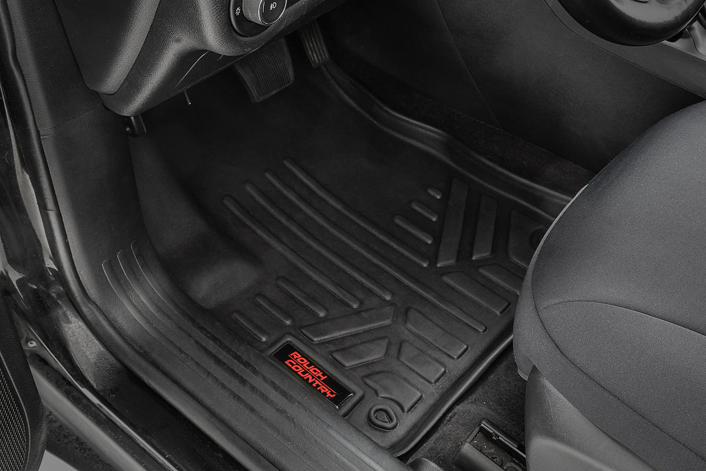 Rough Country - Floor Mats - FR & RR - Jeep Cherokee KL 2WD/4WD (2014-2023)