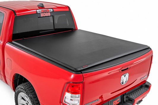 Rough Country - Soft Roll Up Bed Cover - 5'7 In. Bed - No Rambox - Ram 1500 (19-25)/1500 TRX (21-24)