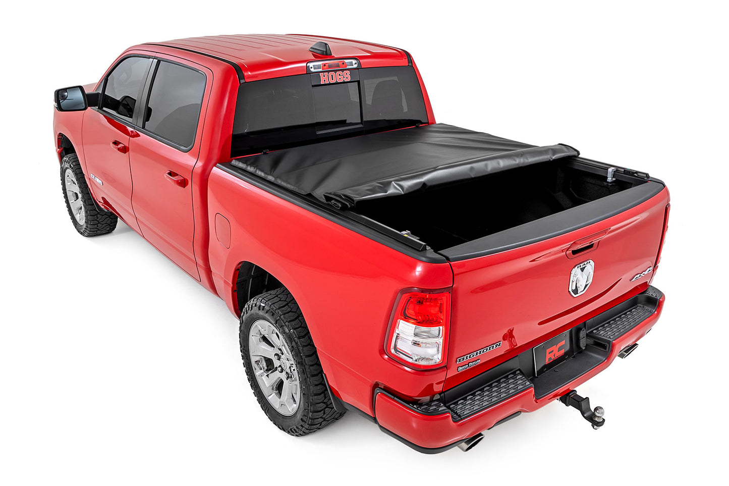 Rough Country - Soft Roll Up Bed Cover - 5'7 In. Bed - No Rambox - Ram 1500 (19-25)/1500 TRX (21-24)