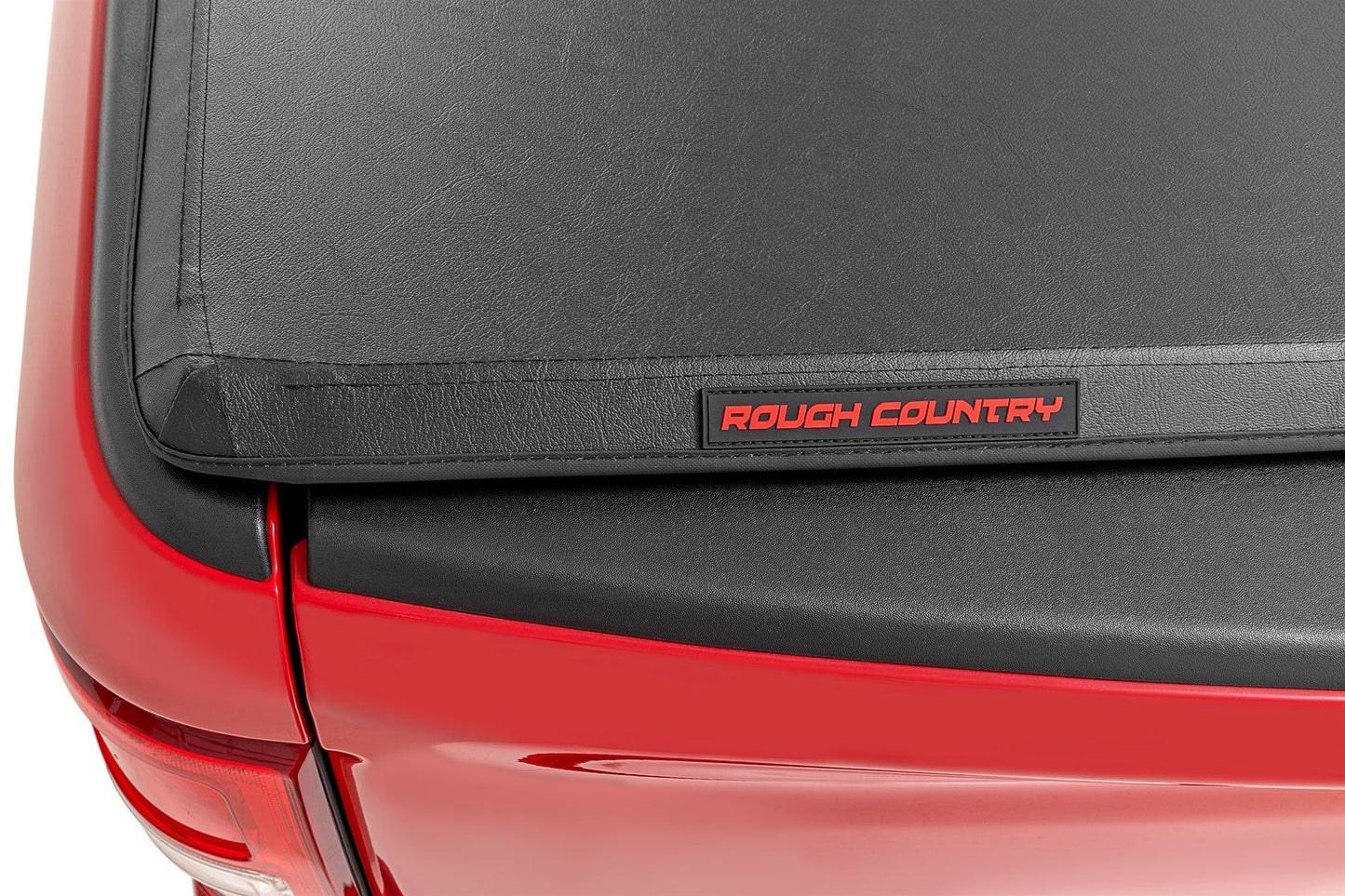 Rough Country - Soft Tri-Fold Bed Cover - 6'7 In. Bed - Toyota Tundra 2WD/4WD (2007-2025)