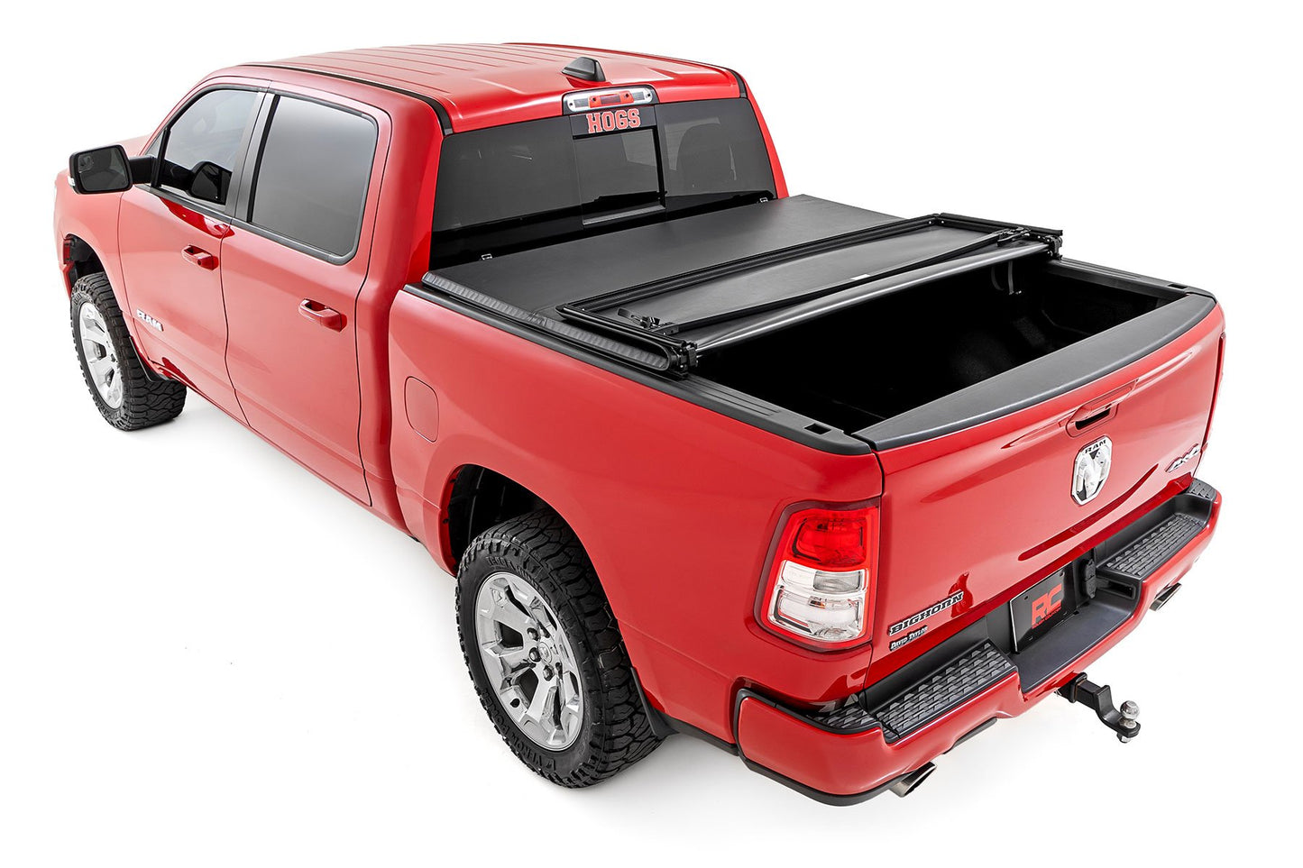 Rough Country - Soft Tri-Fold Bed Cover - 6'4 In. Bed - Ram 1500 (19-25)/1500 TRX (21-24)