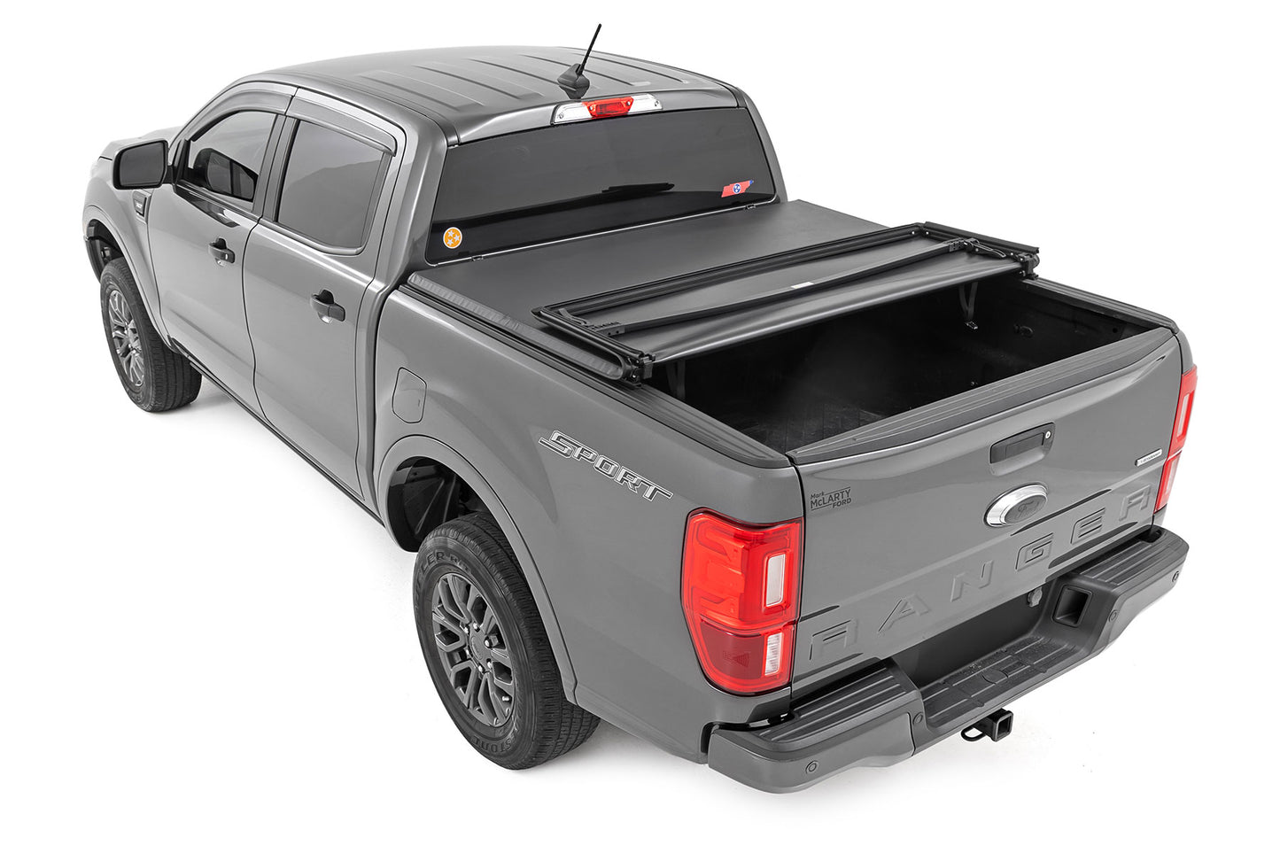 Rough Country - Soft Tri-Fold Bed Cover - 5' Bed - Ford Ranger 2WD/4WD (2019-2023)