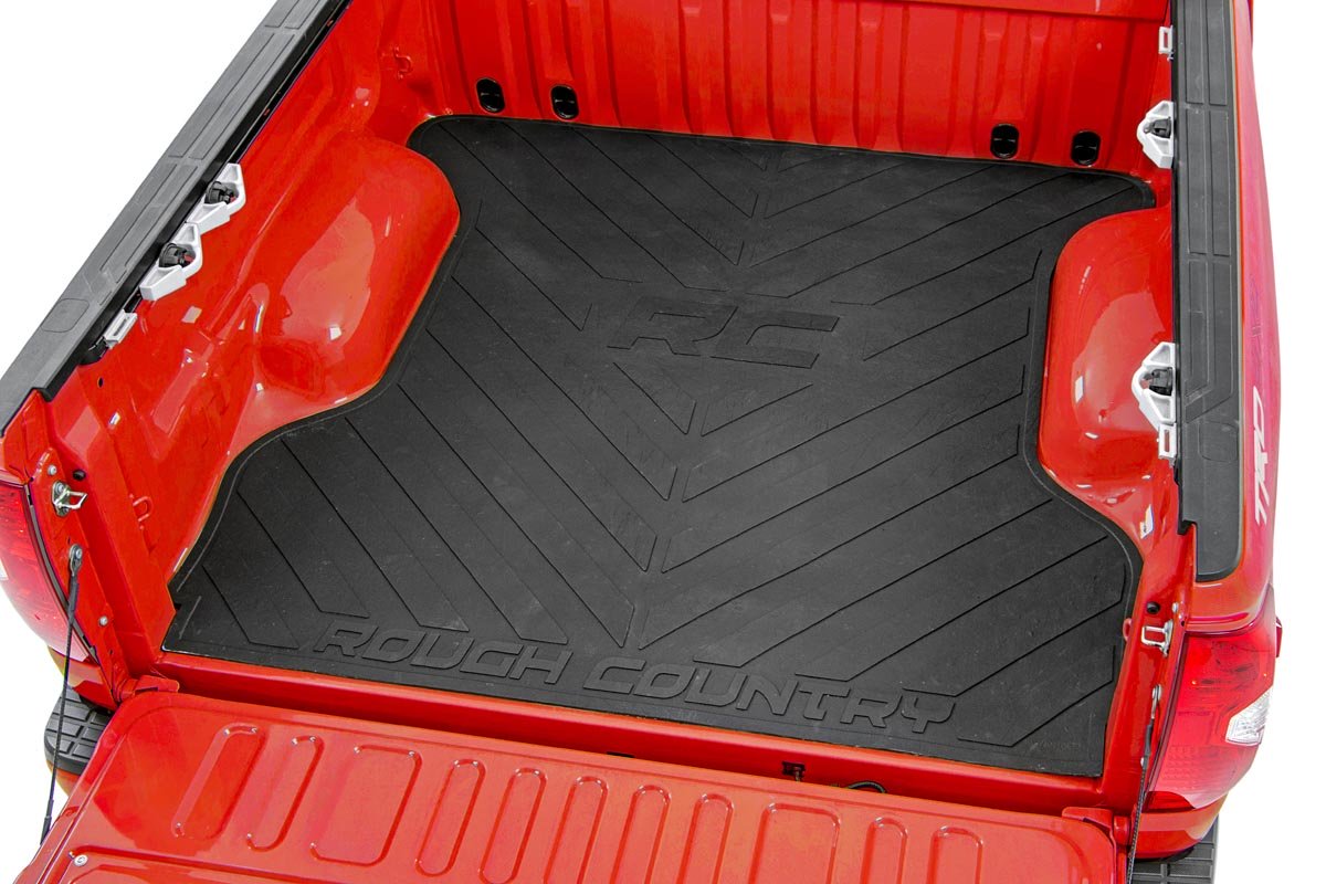 Rough Country - Bed Mat - 5'7 In. Bed - RC Logo - Ram 1500 (19-25)/1500 TRX (21-24)