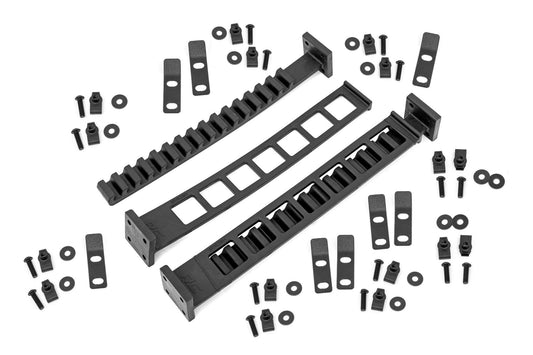 Rough Country - Rubber Molle Panel Clamp Kit - Universal - Up To 15 In. - 2-Clamp Sets