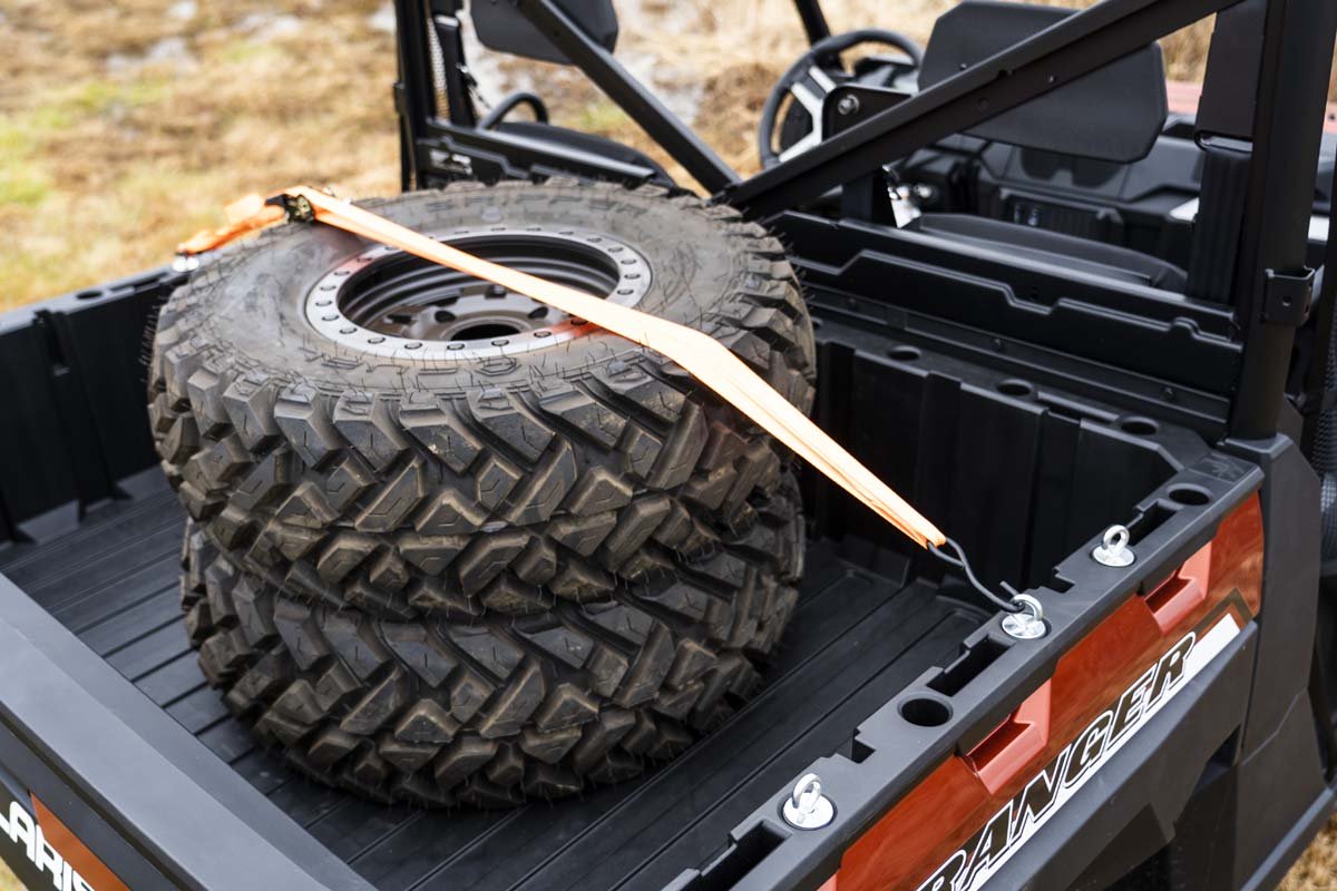 Rough Country - Bed Tie Down Kit - 1-7/16 In. Diameter - 5 Pieces - Polaris Ranger XP 900/XP 1000/General
