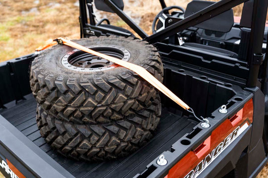 Rough Country - Bed Tie Down Kit - 1-7/16 In. Diameter - 5 Pieces - Polaris Ranger XP 900/XP 1000/General