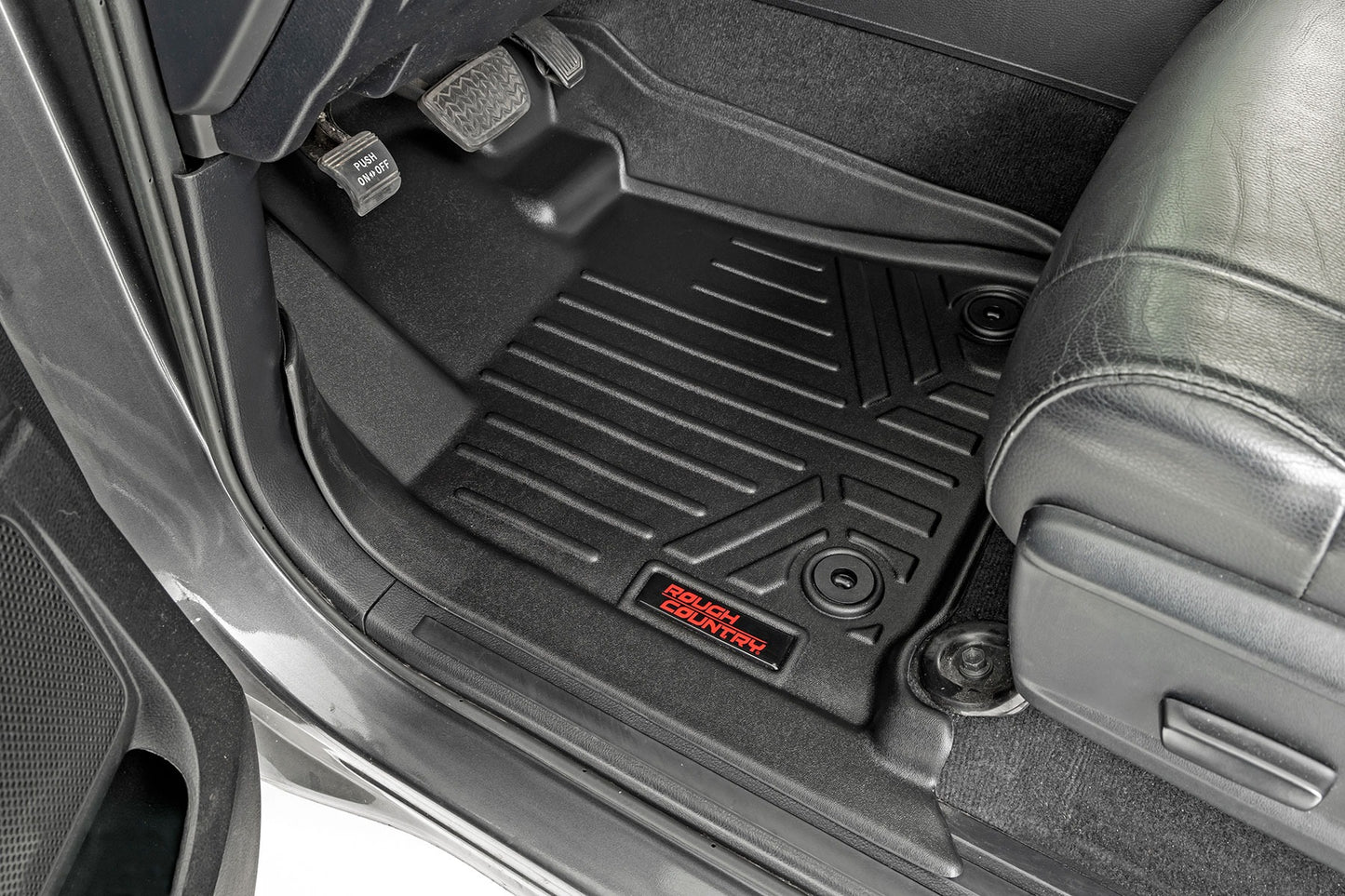 Rough Country - Floor Mats - FR & RR - CrewMax - Toyota Tundra 2WD/4WD (2014-2021)