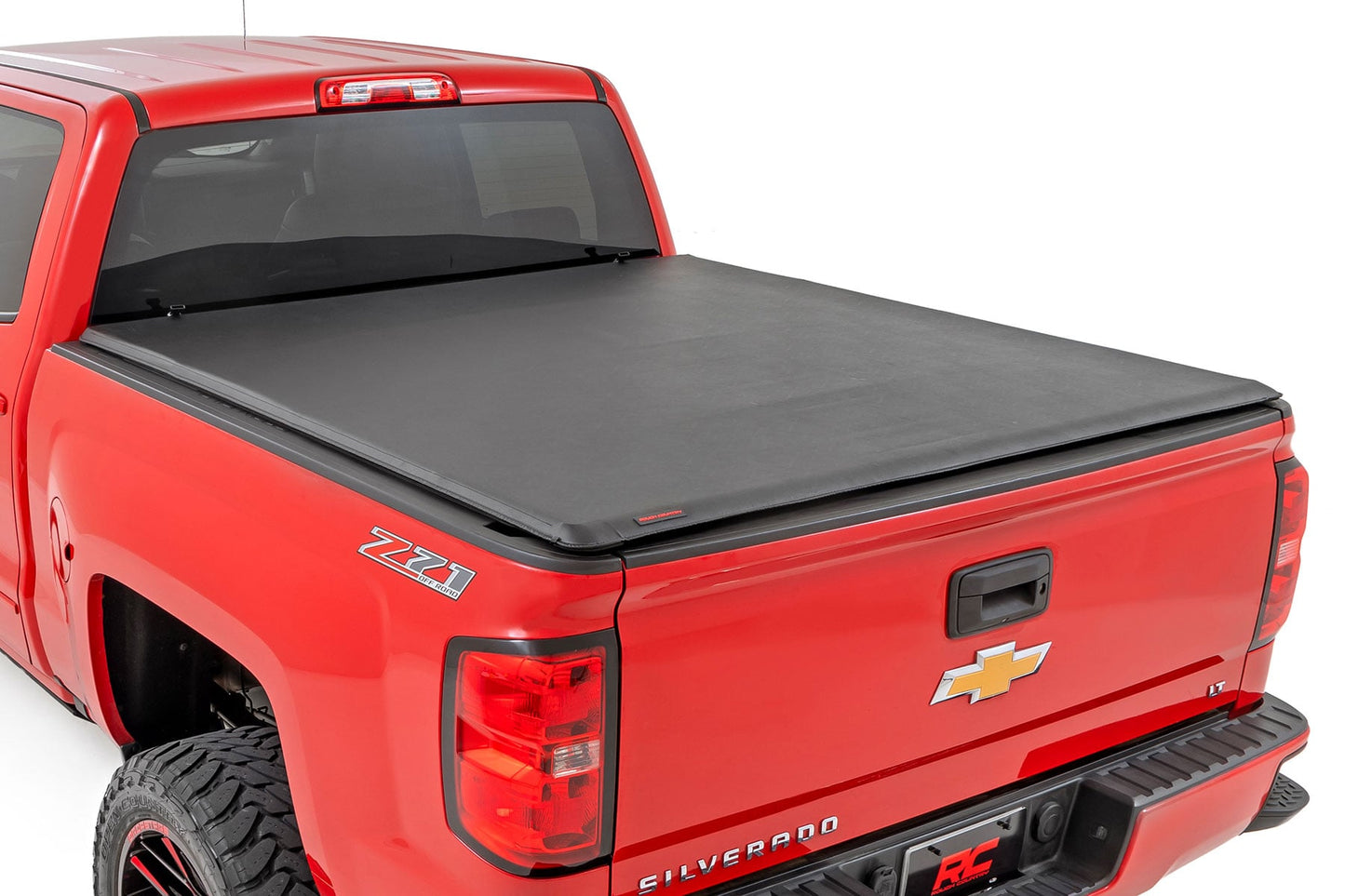 Rough Country - Soft Roll Up Bed Cover - 6'7 In. Bed - Chevy/GMC 1500/2500HD/3500HD (14-19 & Classic)
